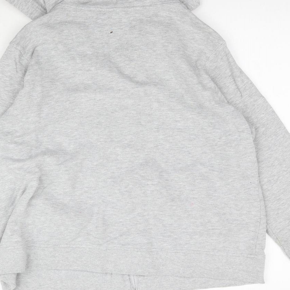 le coq sportif Womens Grey   Full Zip Hoodie Size 18