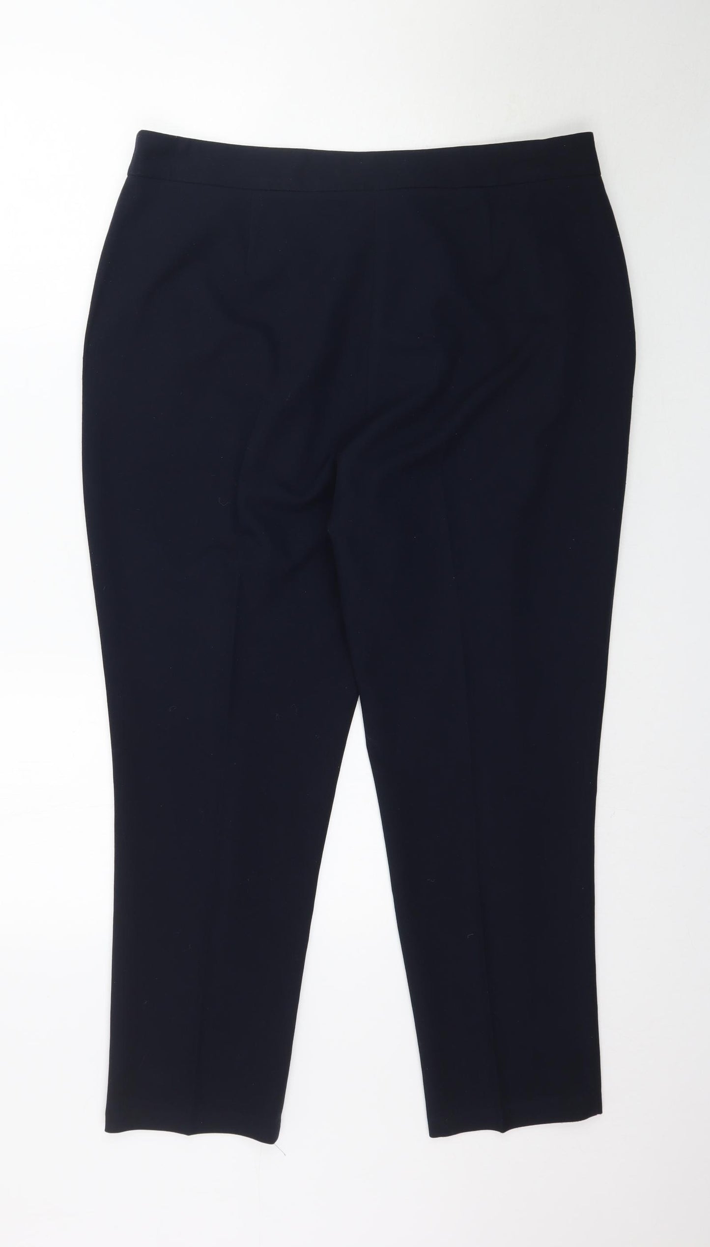 F&F Womens Blue   Trousers  Size 16 L26 in - Work Office