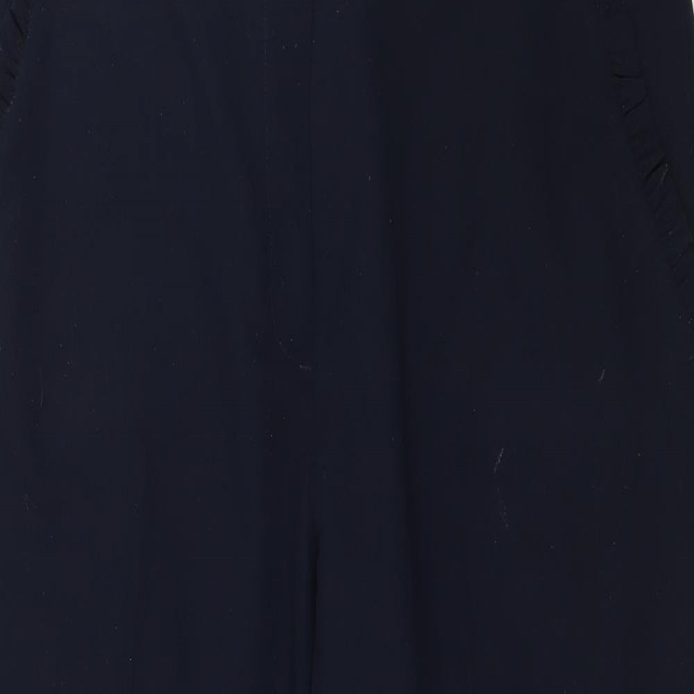 F&F Womens Blue   Trousers  Size 16 L26 in - Work Office