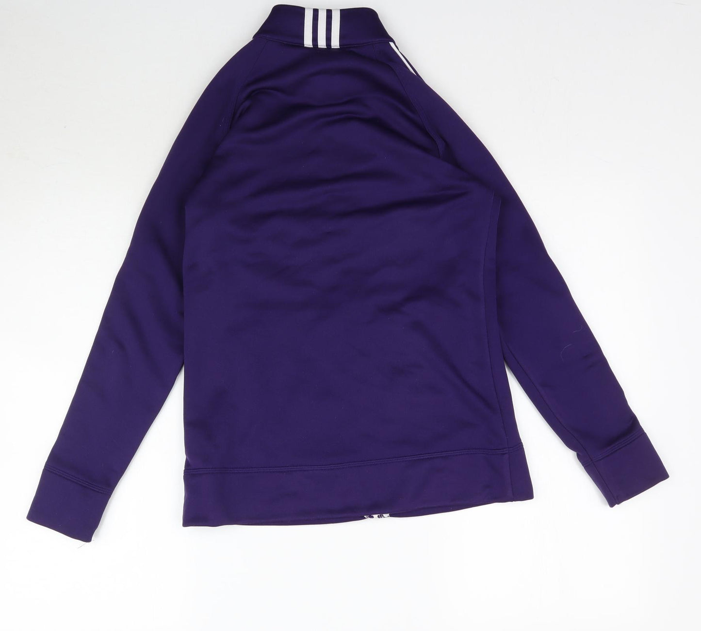 adidas Womens Purple   Full Zip Sweatshirt Size S