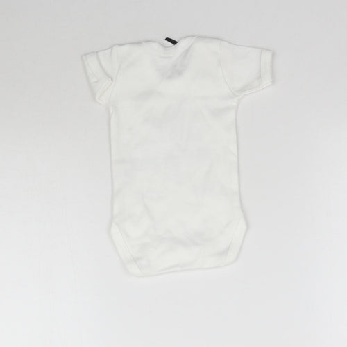 Milly Molly Morley Baby White   Babygrow One-Piece Size Newborn  - Little brother
