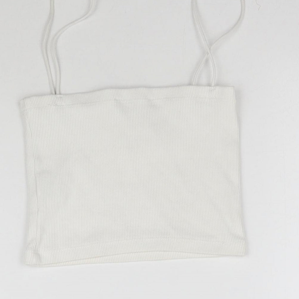 Zara Womens White   Camisole Tank Size S