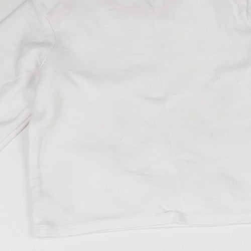 Nutmeg Baby White   Basic T-Shirt Size 18-24 Months  - My Magical Christmas