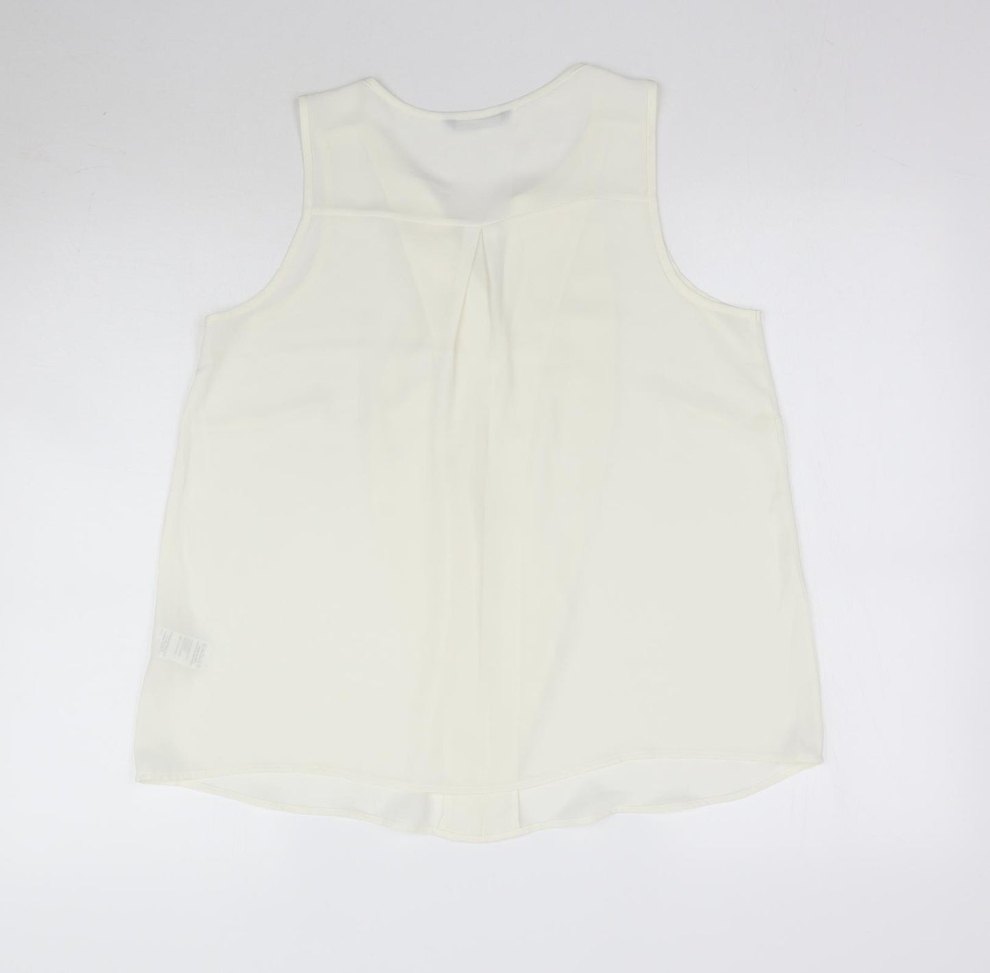 Marks and Spencer Womens Ivory   Basic Blouse Size 12