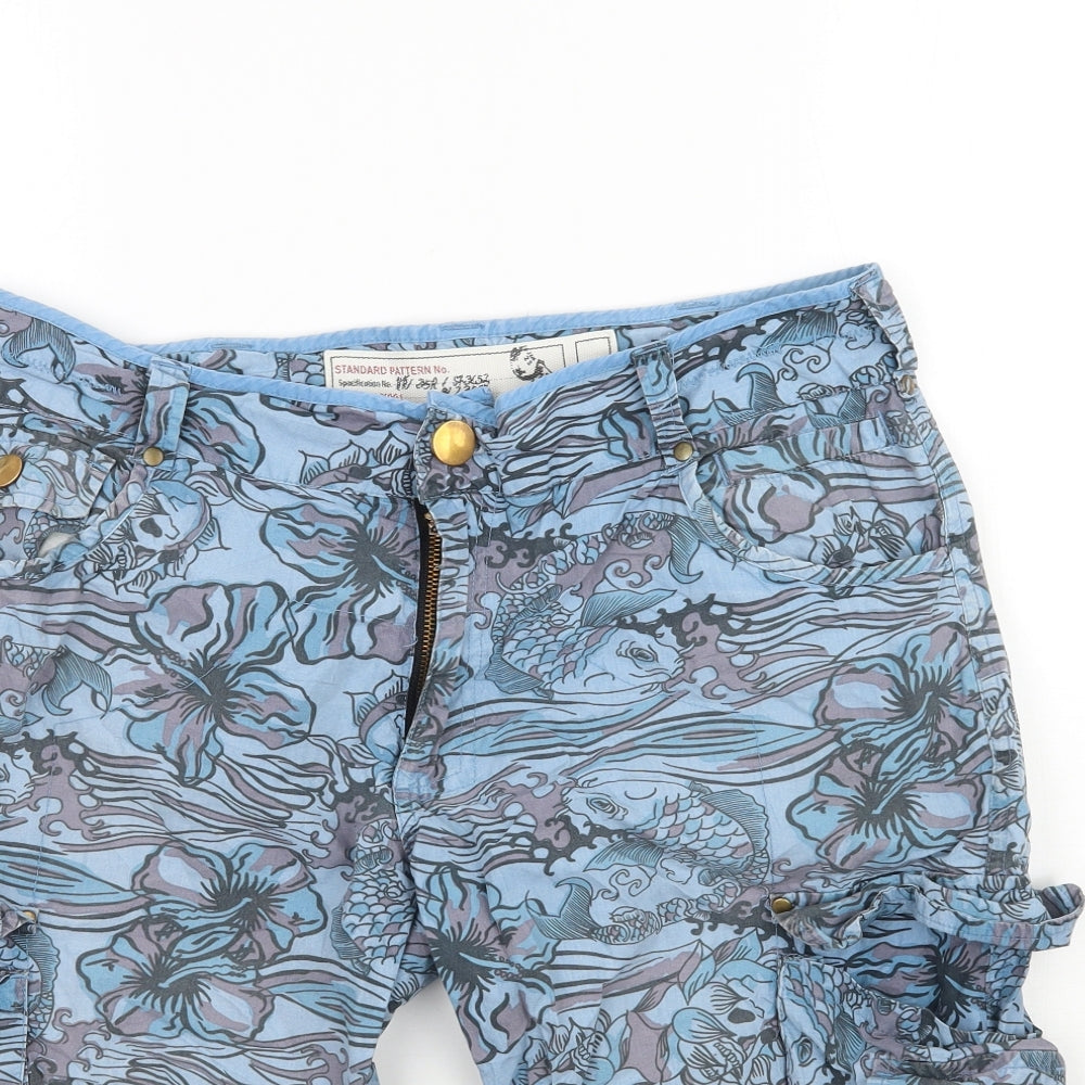 New Look Mens Blue   Bermuda Shorts Size 30