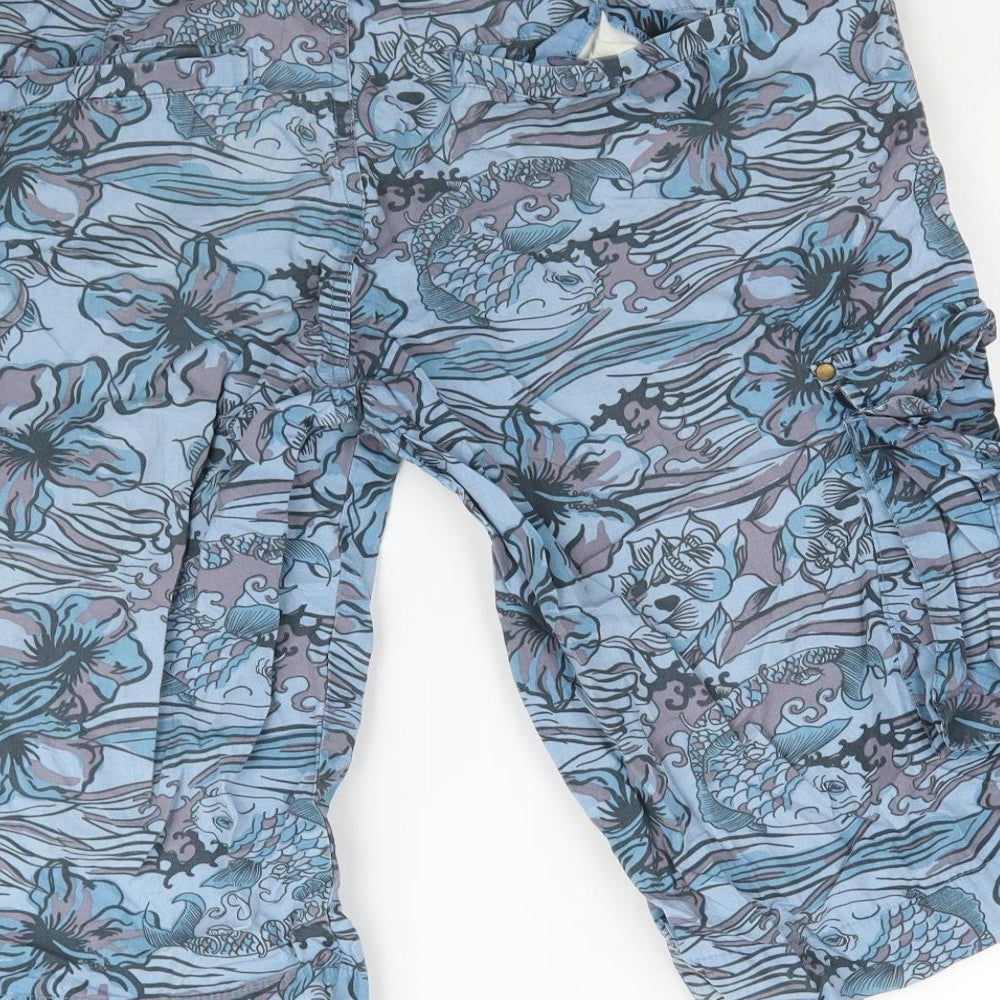 New Look Mens Blue   Bermuda Shorts Size 30