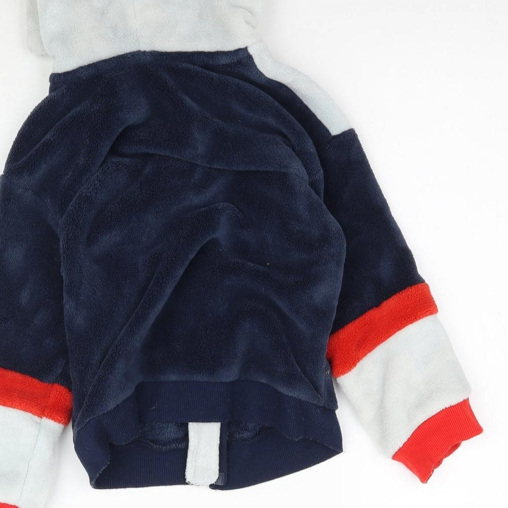 George Boys Multicoloured   Full Zip Hoodie Size 4-5 Years