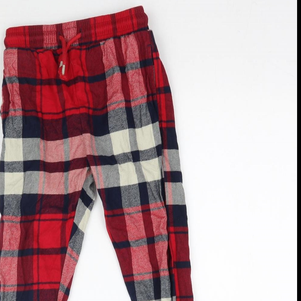 NEXT Boys Multicoloured Plaid   Pyjama Pants Size 4 Years