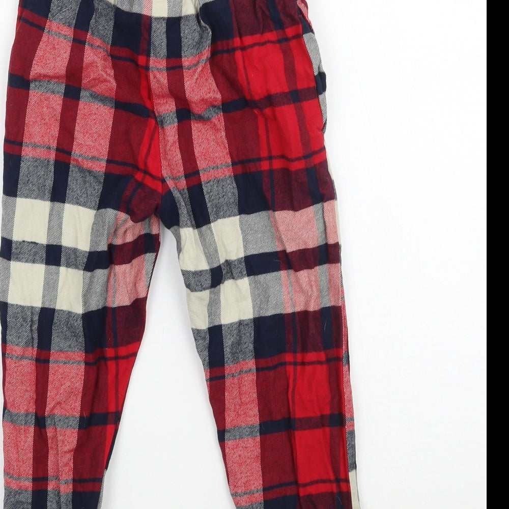 NEXT Boys Multicoloured Plaid   Pyjama Pants Size 4 Years
