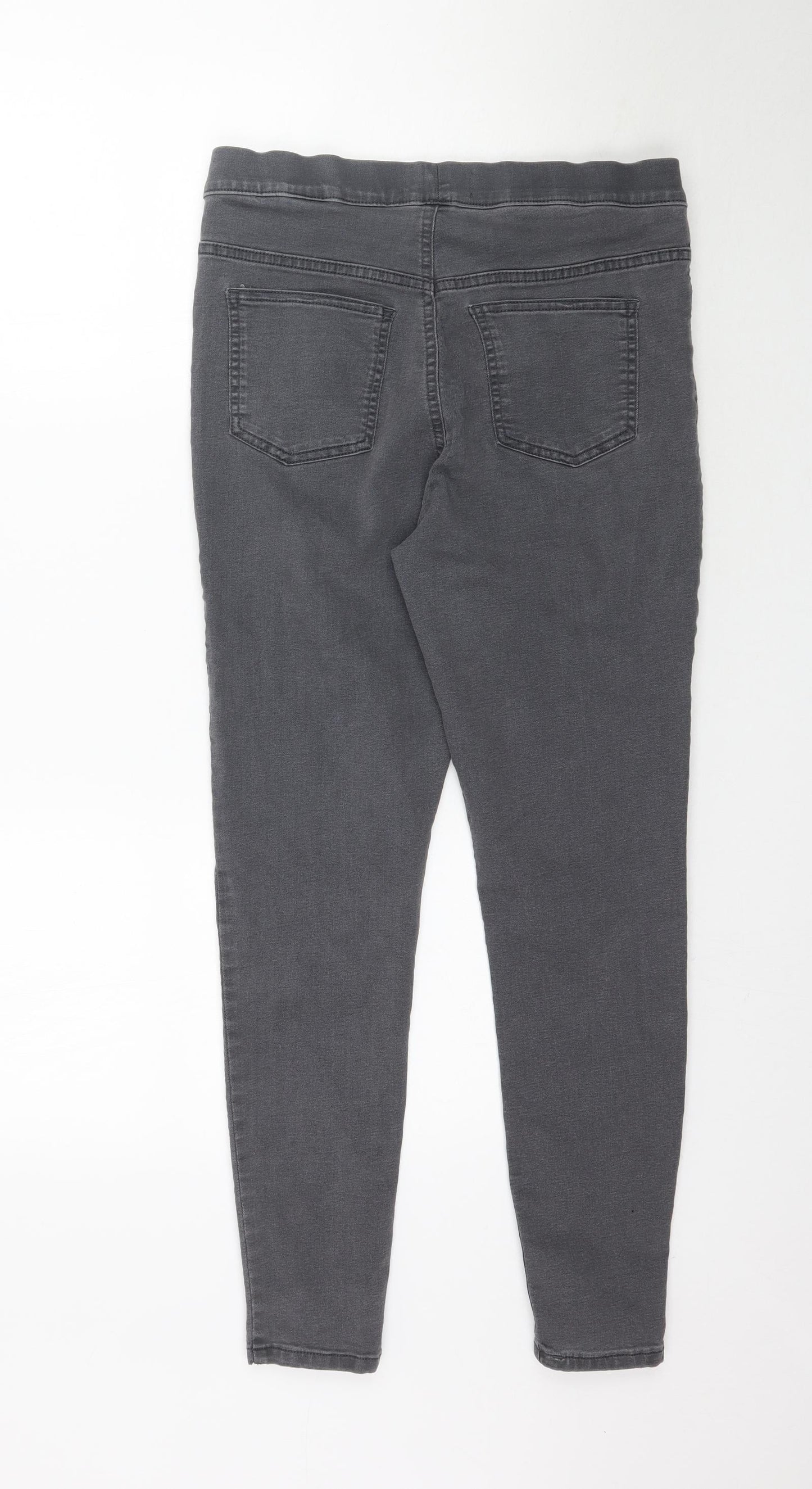 Marks and Spencer Womens Grey  Denim Jegging Jeans Size 12 L27 in