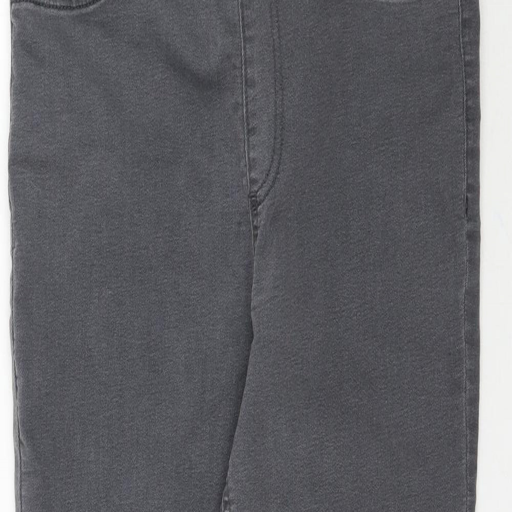 Marks and Spencer Womens Grey  Denim Jegging Jeans Size 12 L27 in