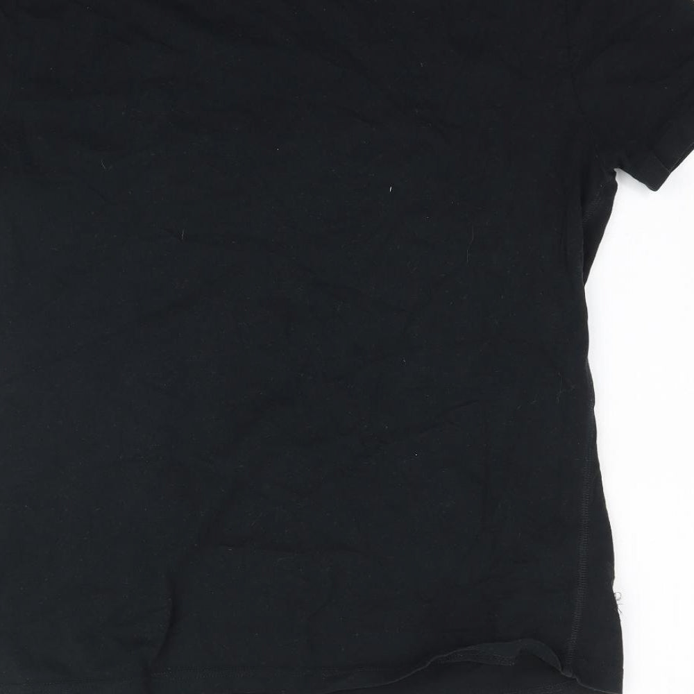 Superdry Mens Black    T-Shirt Size M  - Osaka 6