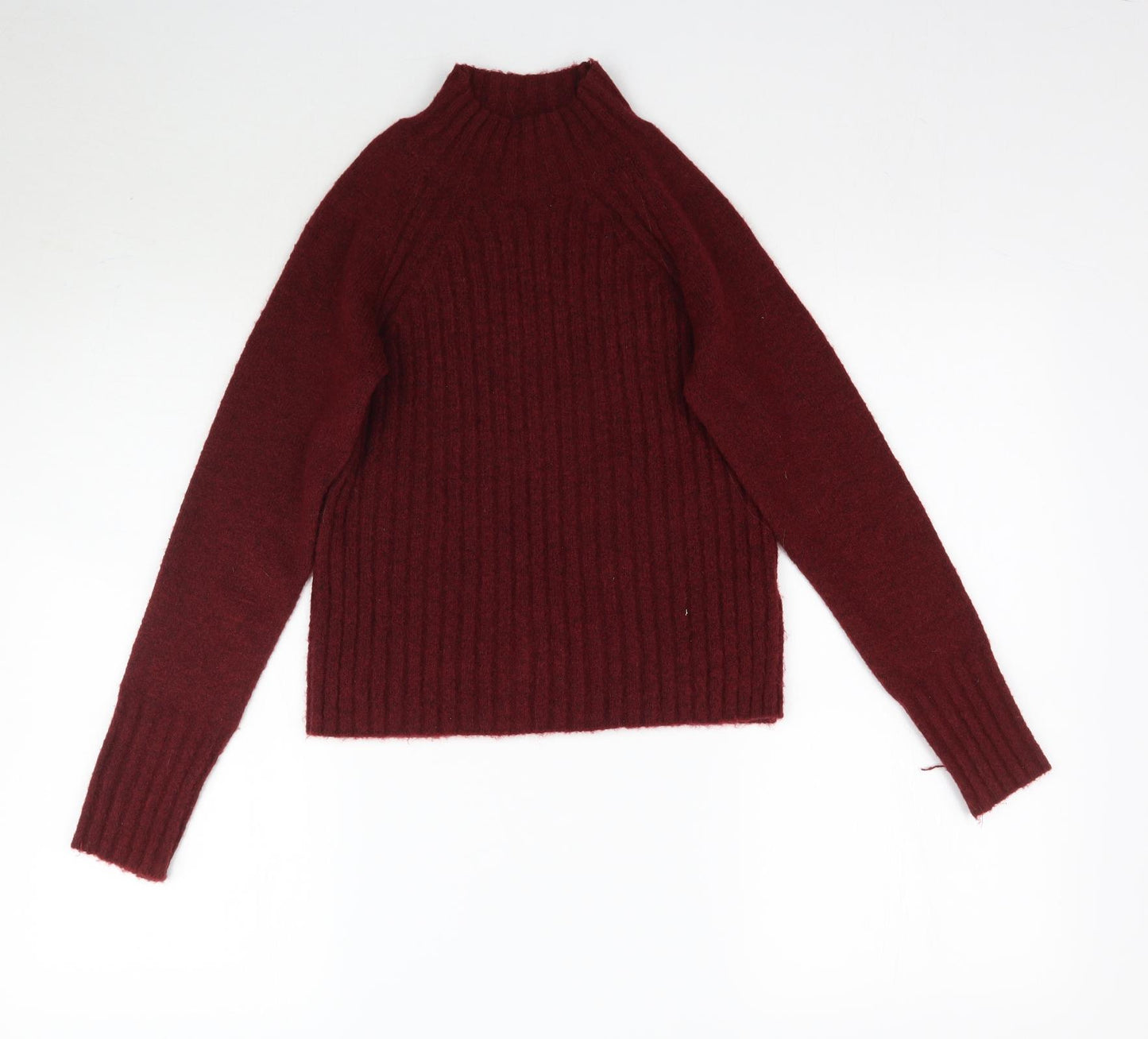 Primark Girls Red  Knit Pullover Jumper Size 10-11 Years