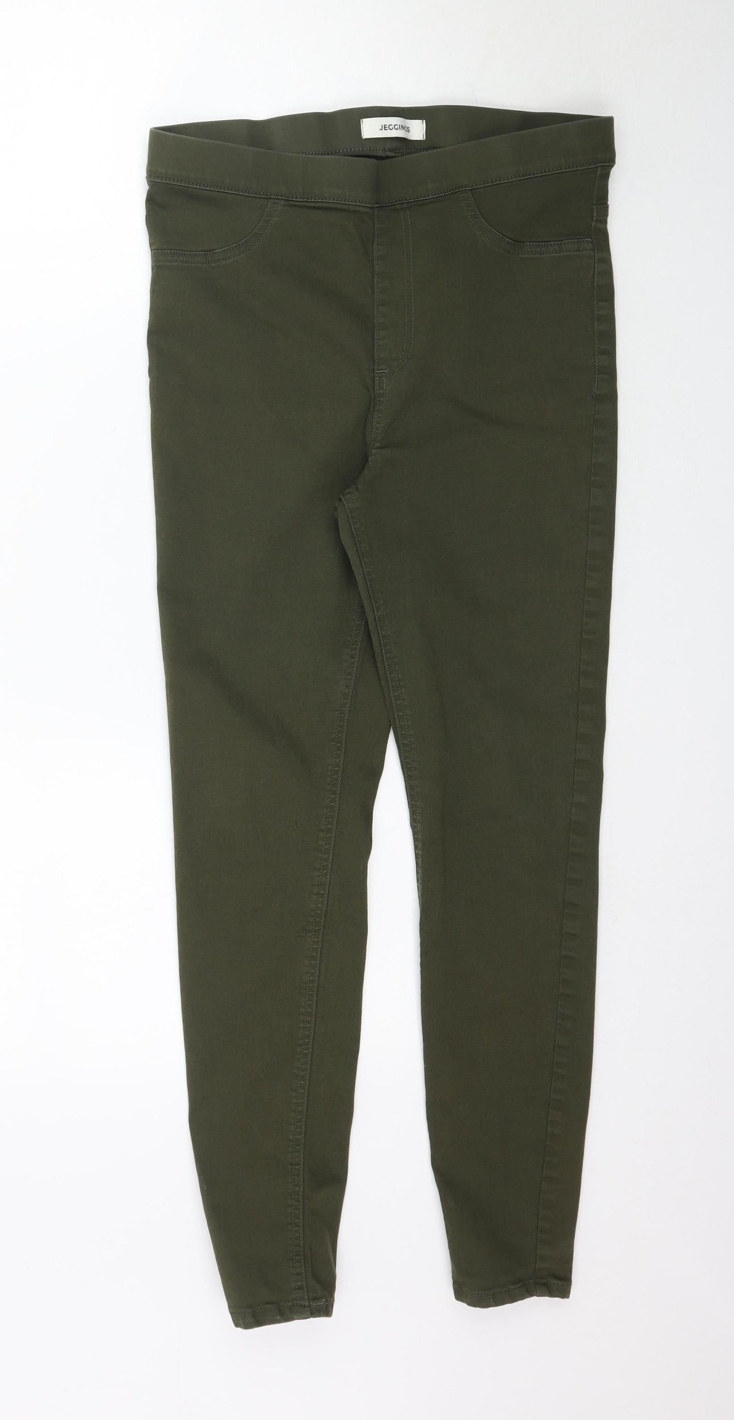 Marks and Spencer Womens Green  Denim Jegging Jeans Size 12 L27 in