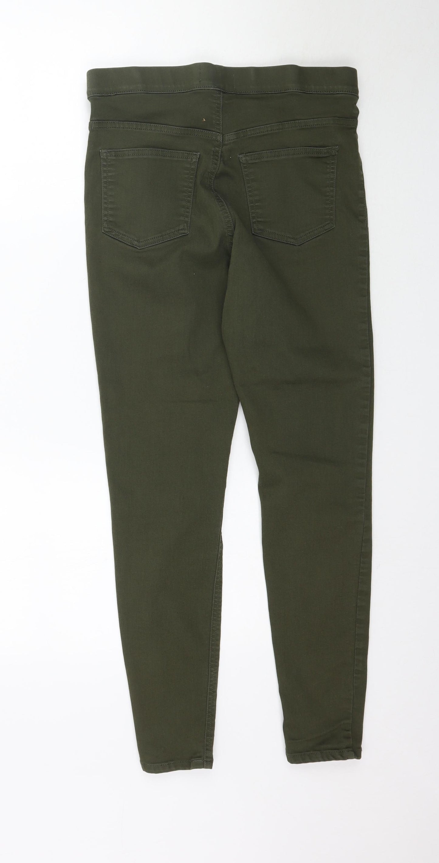 Marks and Spencer Womens Green  Denim Jegging Jeans Size 12 L27 in