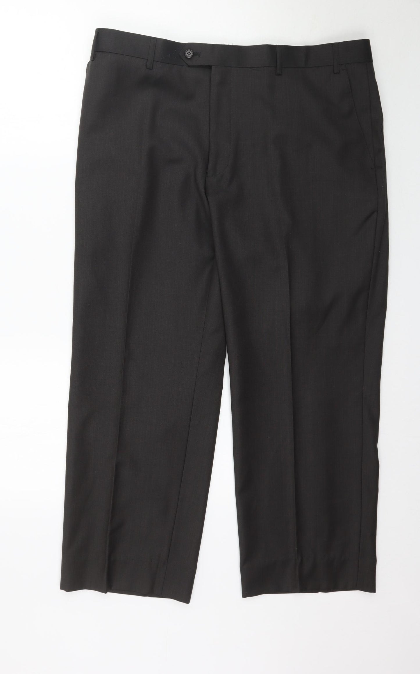 Greenwoods Mens Grey   Trousers  Size S L26 in - Work Office