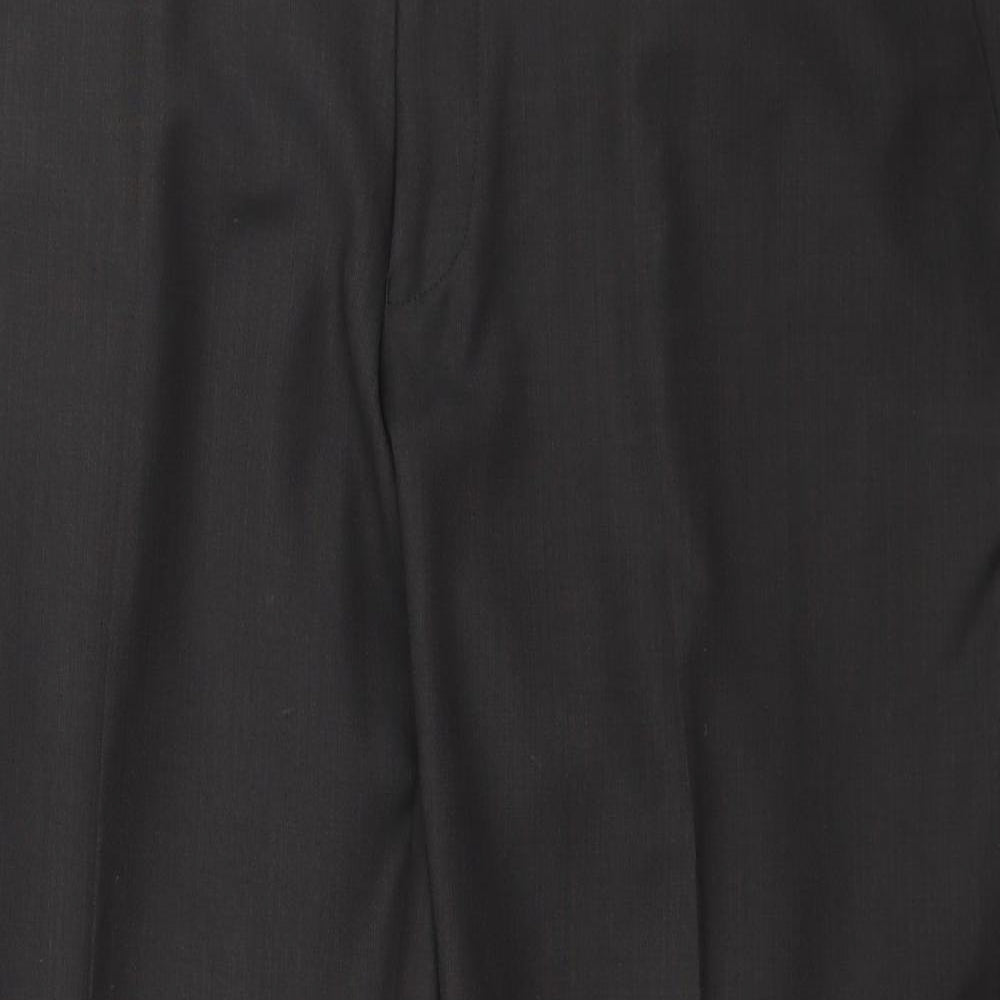 Greenwoods Mens Grey   Trousers  Size S L26 in - Work Office