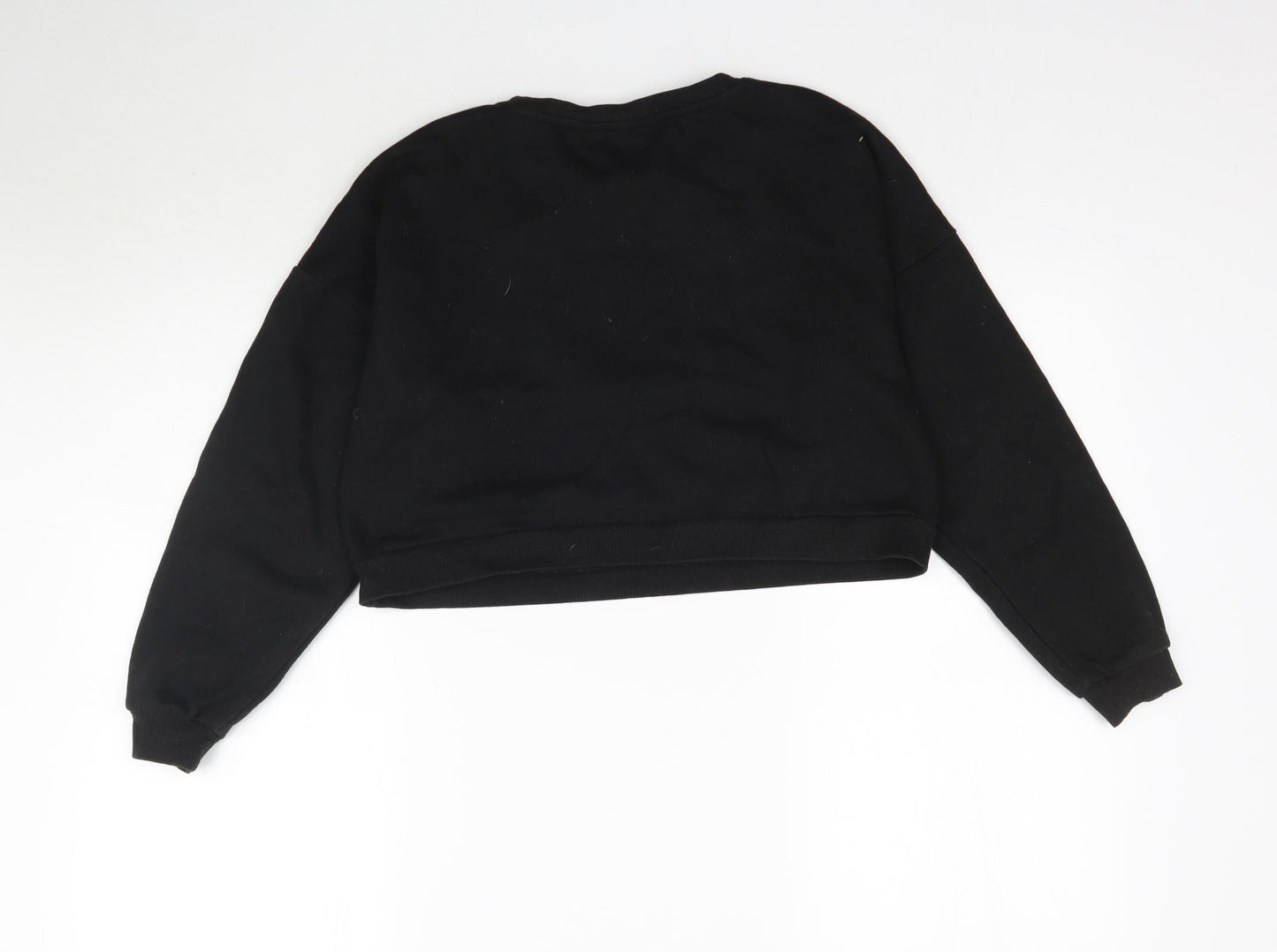 Primark Girls Black   Cape Sweatshirt Size 10-11 Years  - Friends