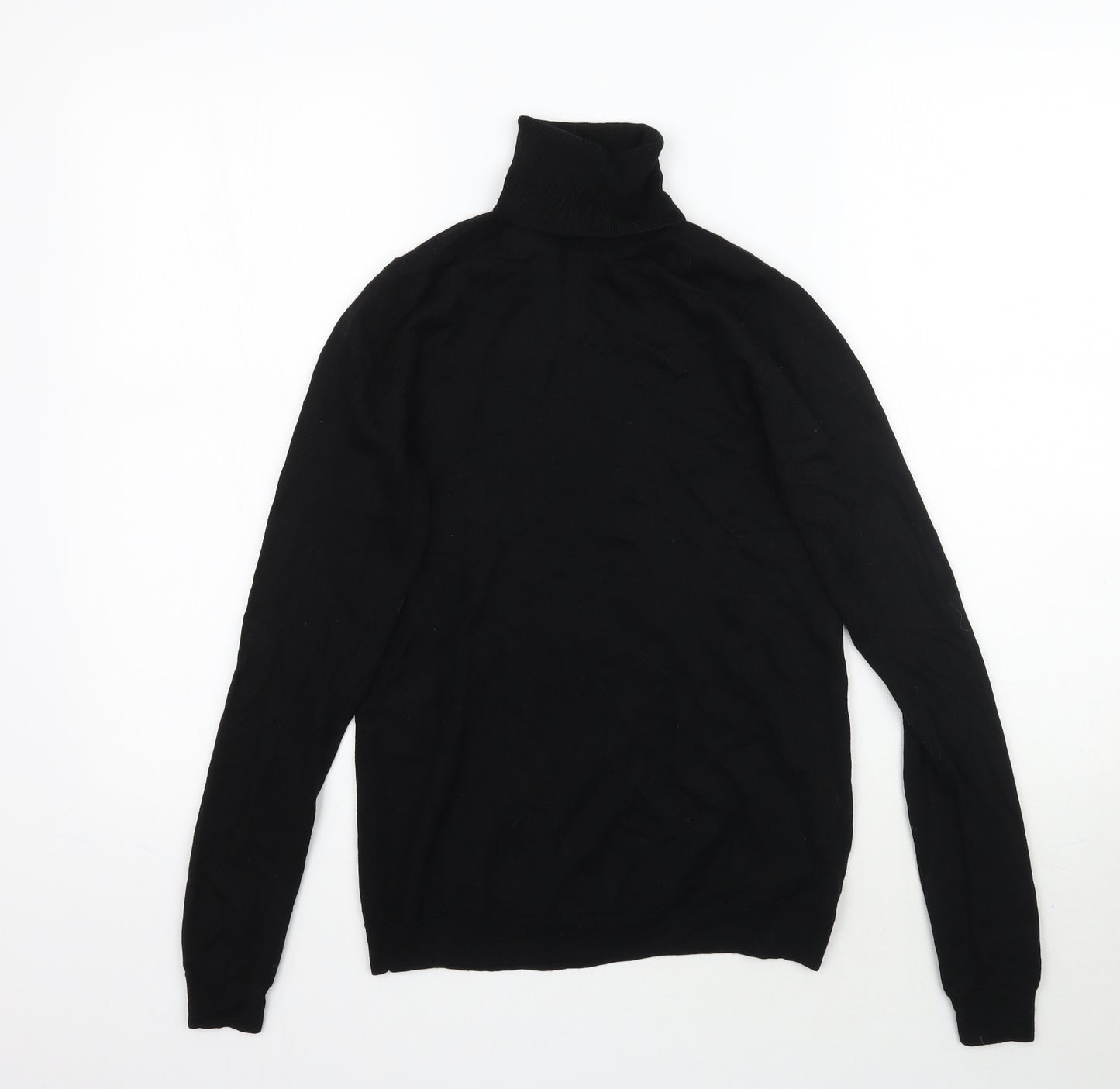 Uniqlo Womens Black  Knit Pullover Jumper Size S