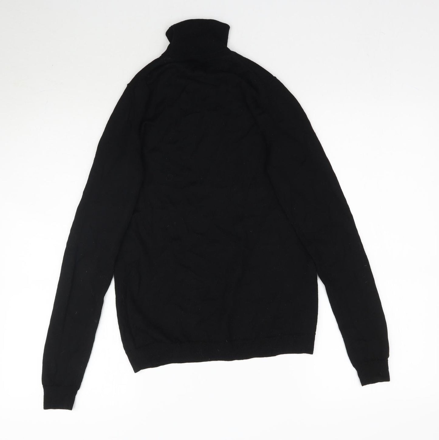 Uniqlo Womens Black  Knit Pullover Jumper Size S