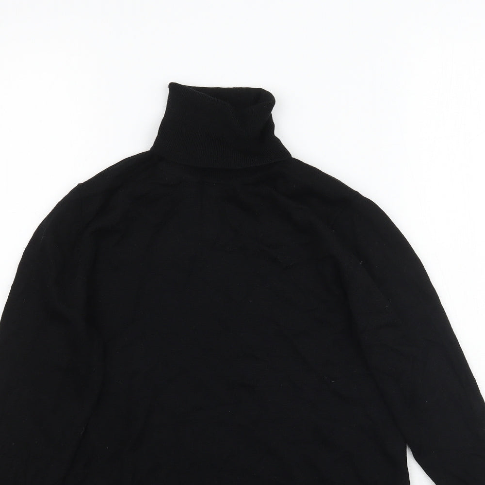 Uniqlo Womens Black  Knit Pullover Jumper Size S