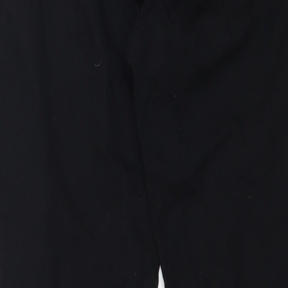 Marks and Spencer Womens Black   Trousers  Size 12 L28 in - Legging style