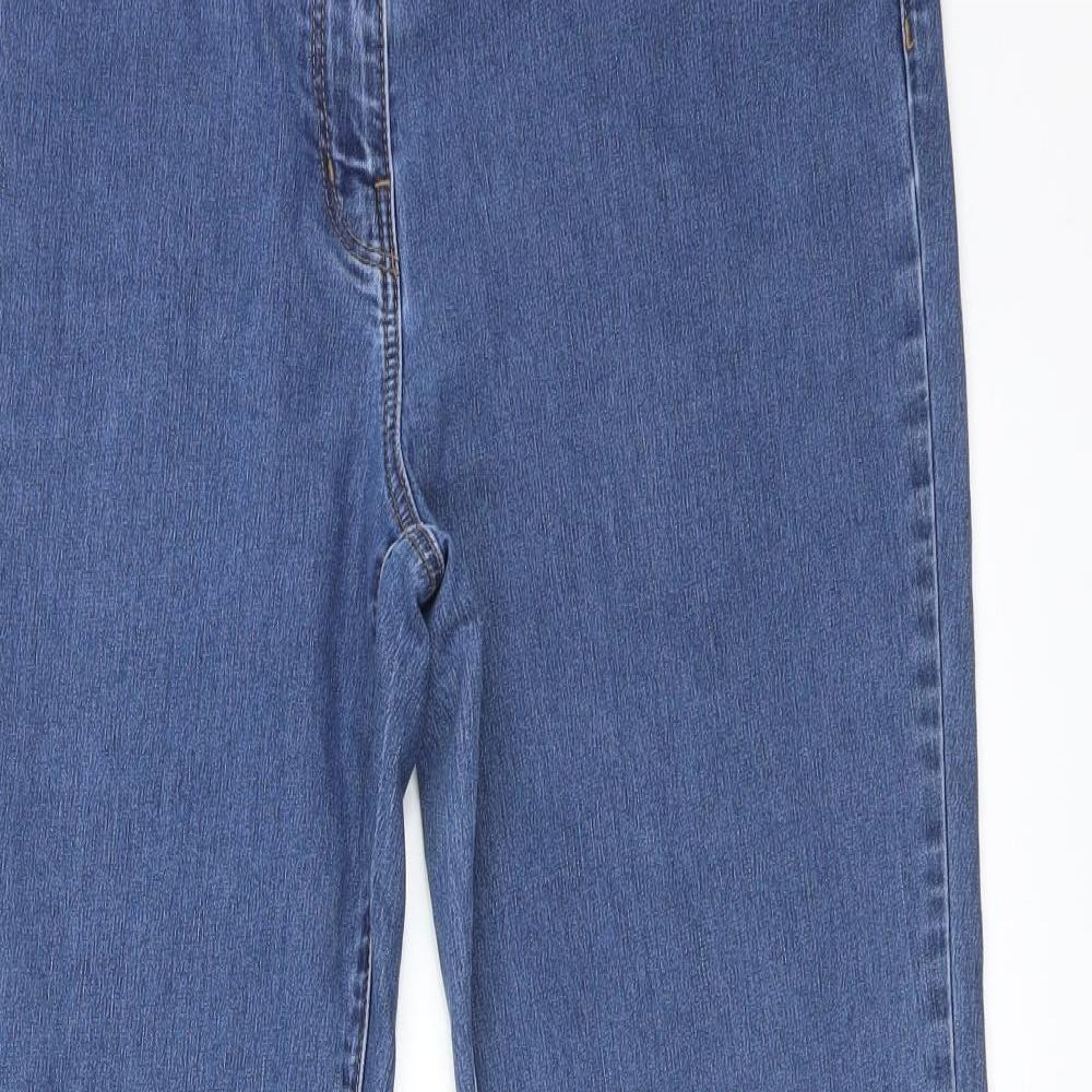 BONMARCHE Womens Blue   Bootcut Jeans Size 16 L28 in