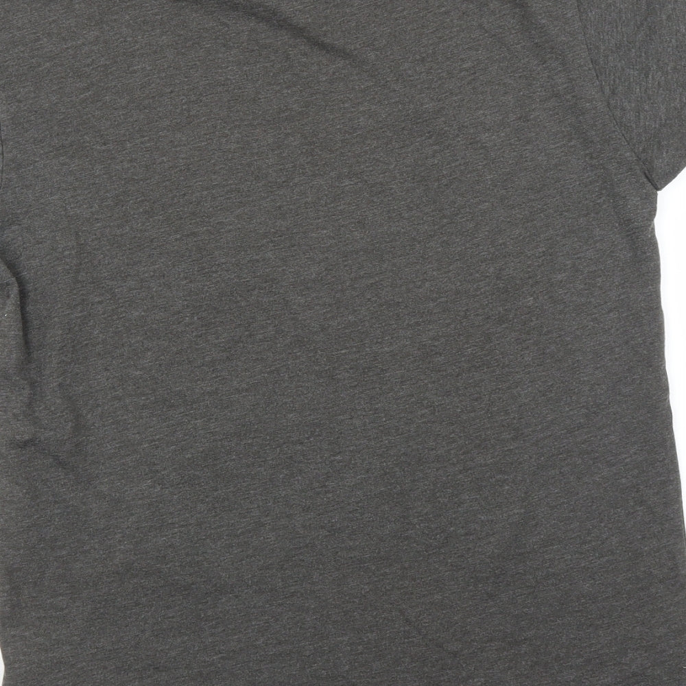 Primark Mens Grey    T-Shirt Size S
