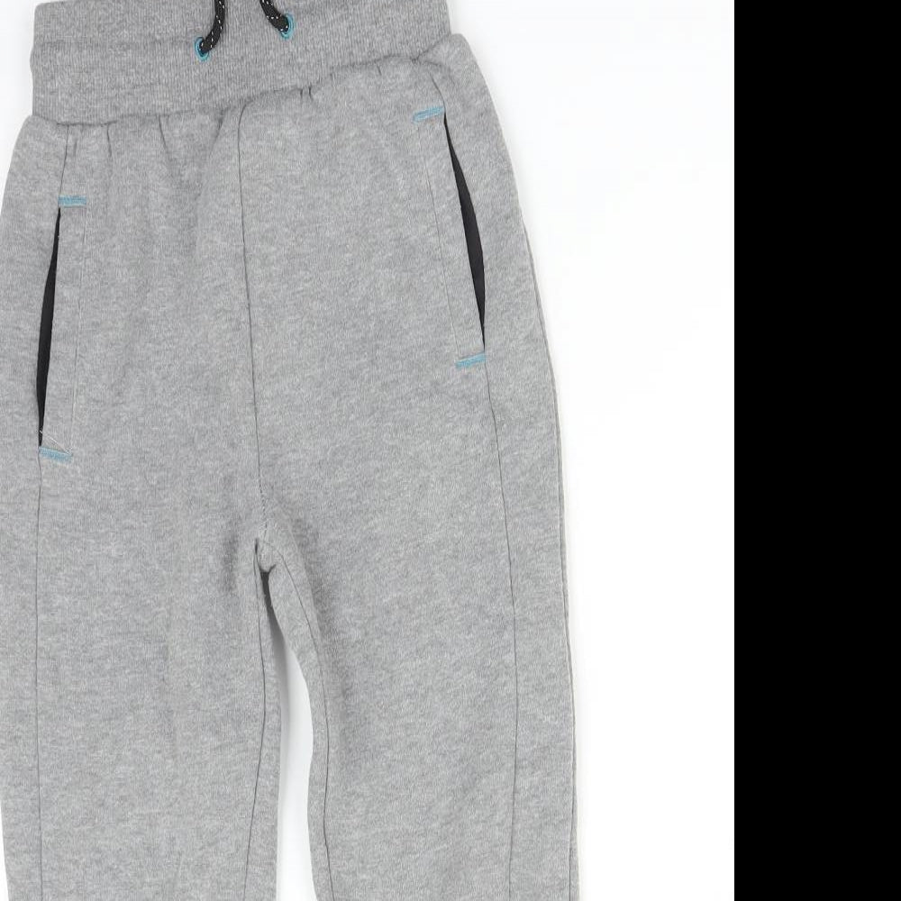 Very Boys Grey   Jogger Trousers Size 7 Years