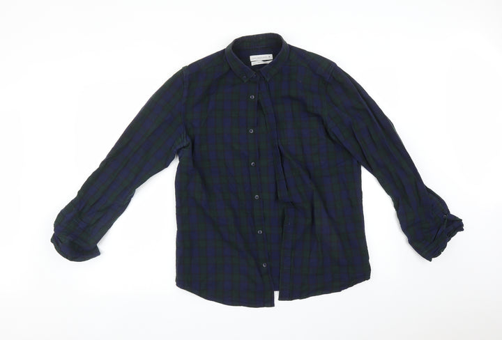 Cedar Wood State Mens Multicoloured Check Button-Up Size M