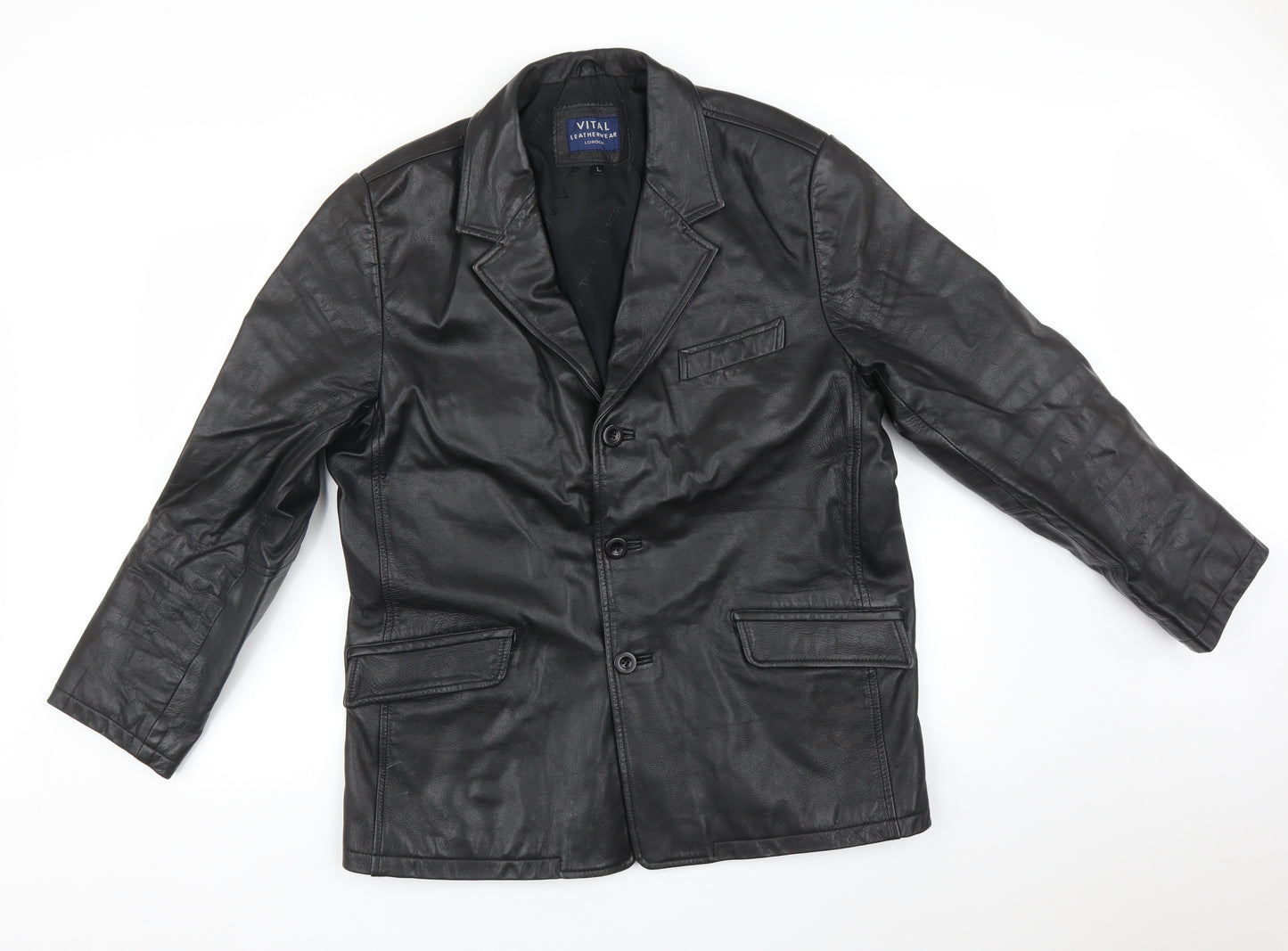 VITAL Mens Black   Jacket  Size L