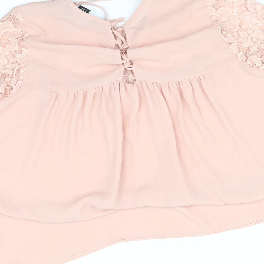 Atmosphere Womens Pink   Basic T-Shirt Size 10