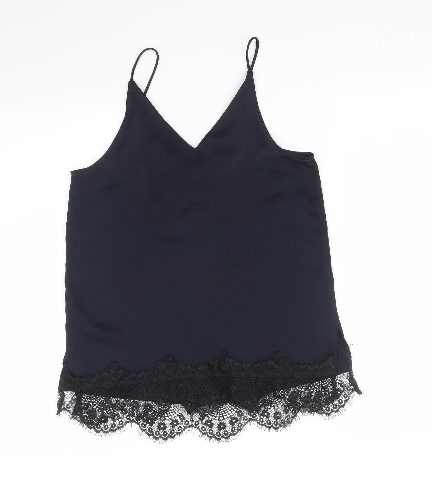 Topshop Womens Blue   Camisole Tank Size 8