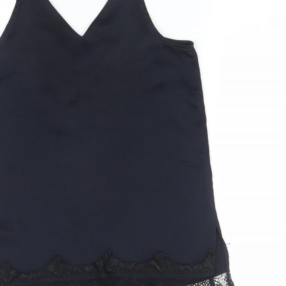 Topshop Womens Blue   Camisole Tank Size 8