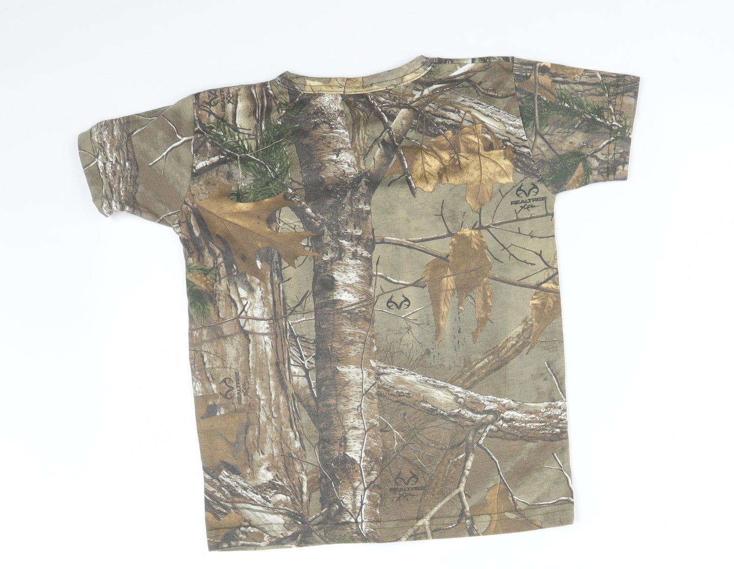 Realtree Boys Multicoloured   Basic T-Shirt Size 5-6 Years