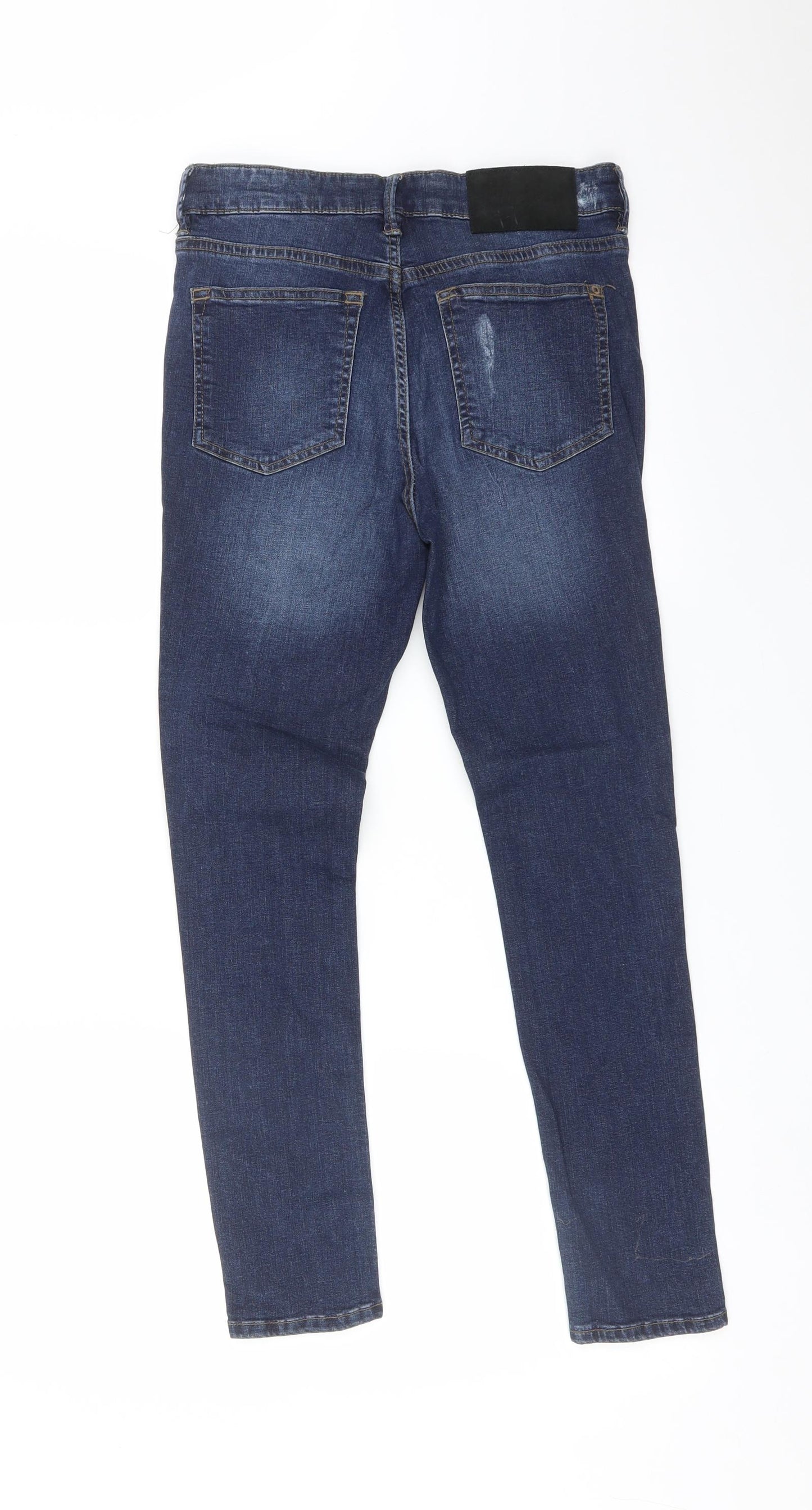 WAVEN Womens Blue   Skinny Jeans Size 26 in L25 in