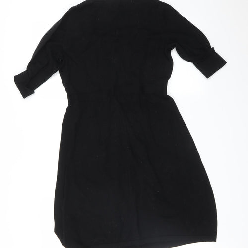 Dorothy Perkins Womens Black   Fit & Flare  Size 10