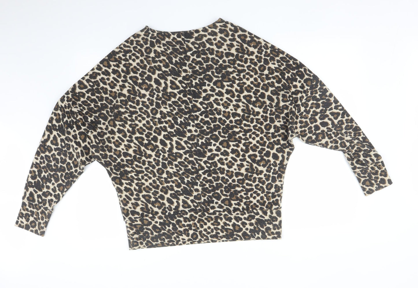 Dorothy Perkins Womens Multicoloured Animal Print  Basic T-Shirt Size 12