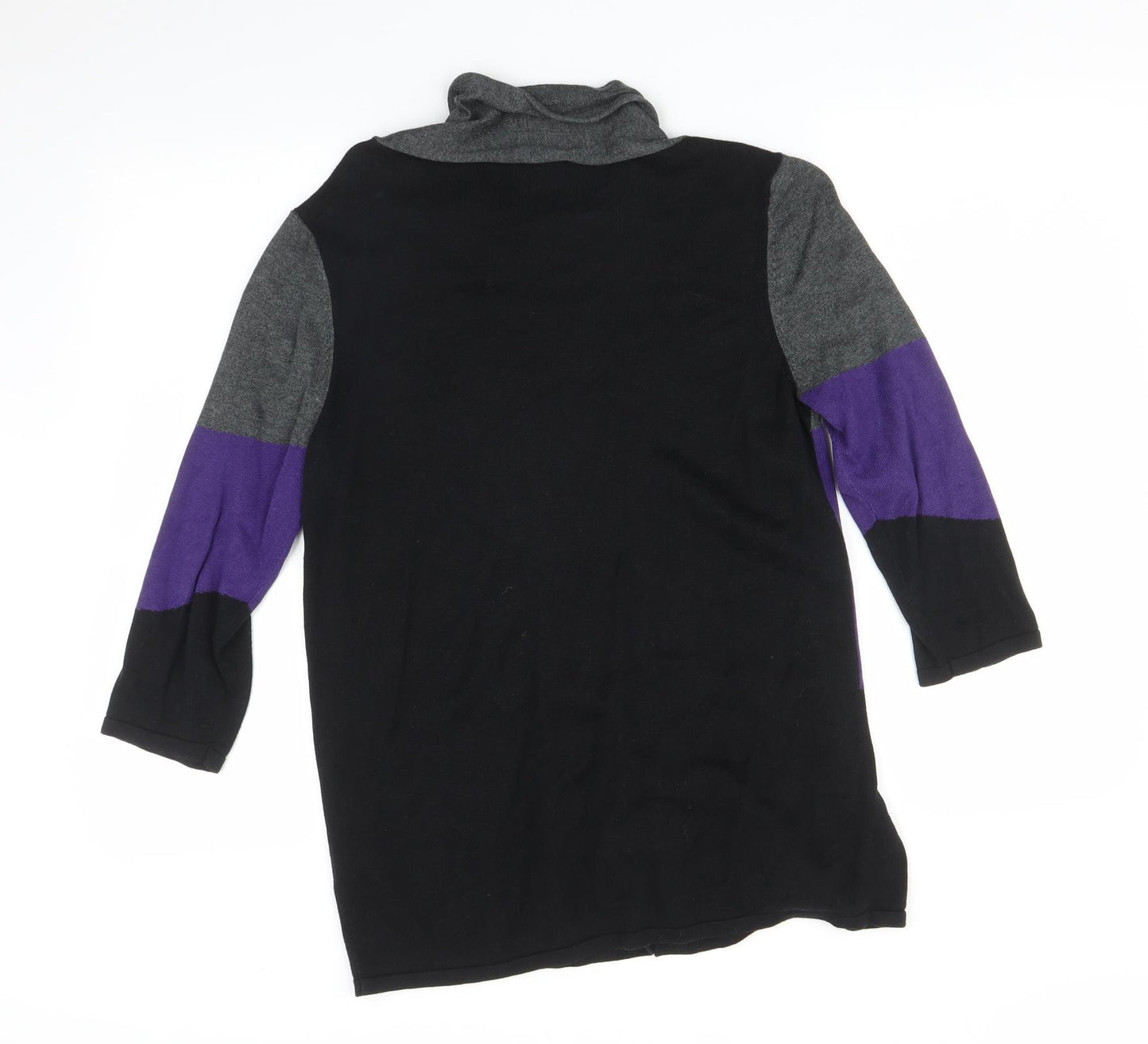 Debenhams Womens Multicoloured Striped  Cardigan Jumper Size 14