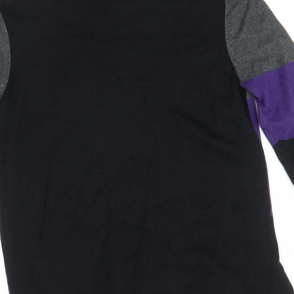 Debenhams Womens Multicoloured Striped  Cardigan Jumper Size 14