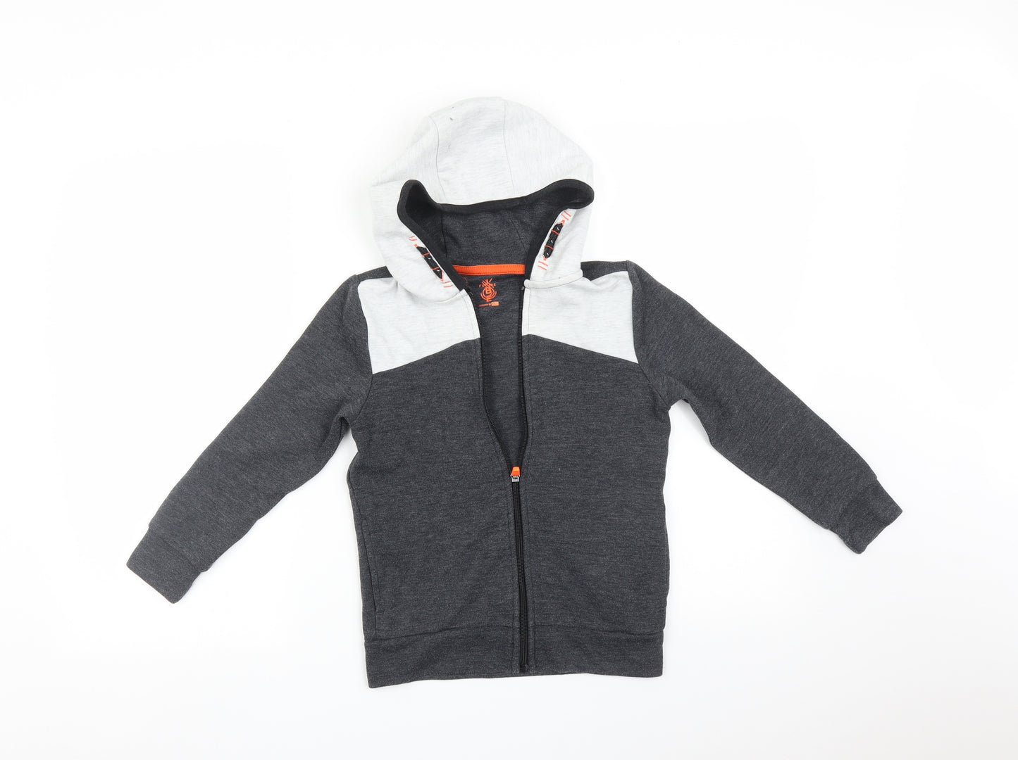 F&F Boys Multicoloured   Full Zip Hoodie Size 5-6 Years