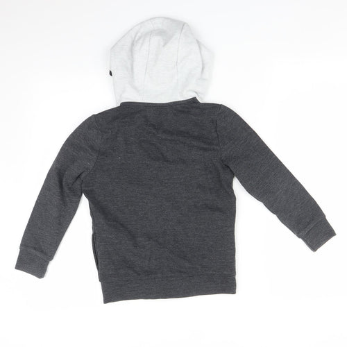 F&F Boys Multicoloured   Full Zip Hoodie Size 5-6 Years
