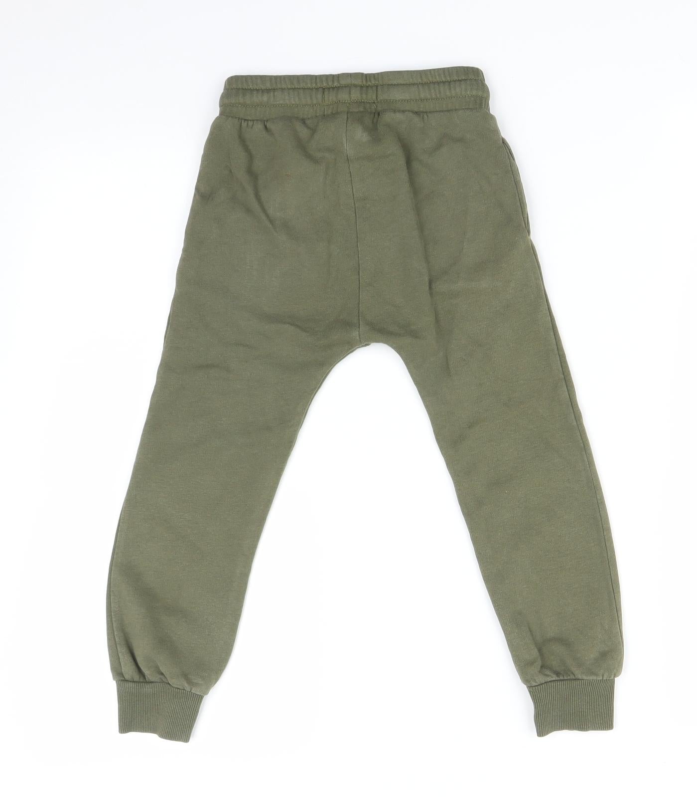 NEXT Boys Green   Jogger Trousers Size 4-5 Years