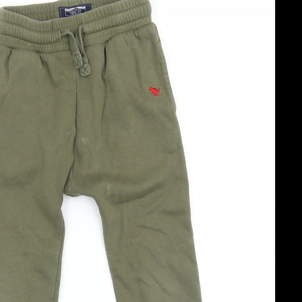 NEXT Boys Green   Jogger Trousers Size 4-5 Years