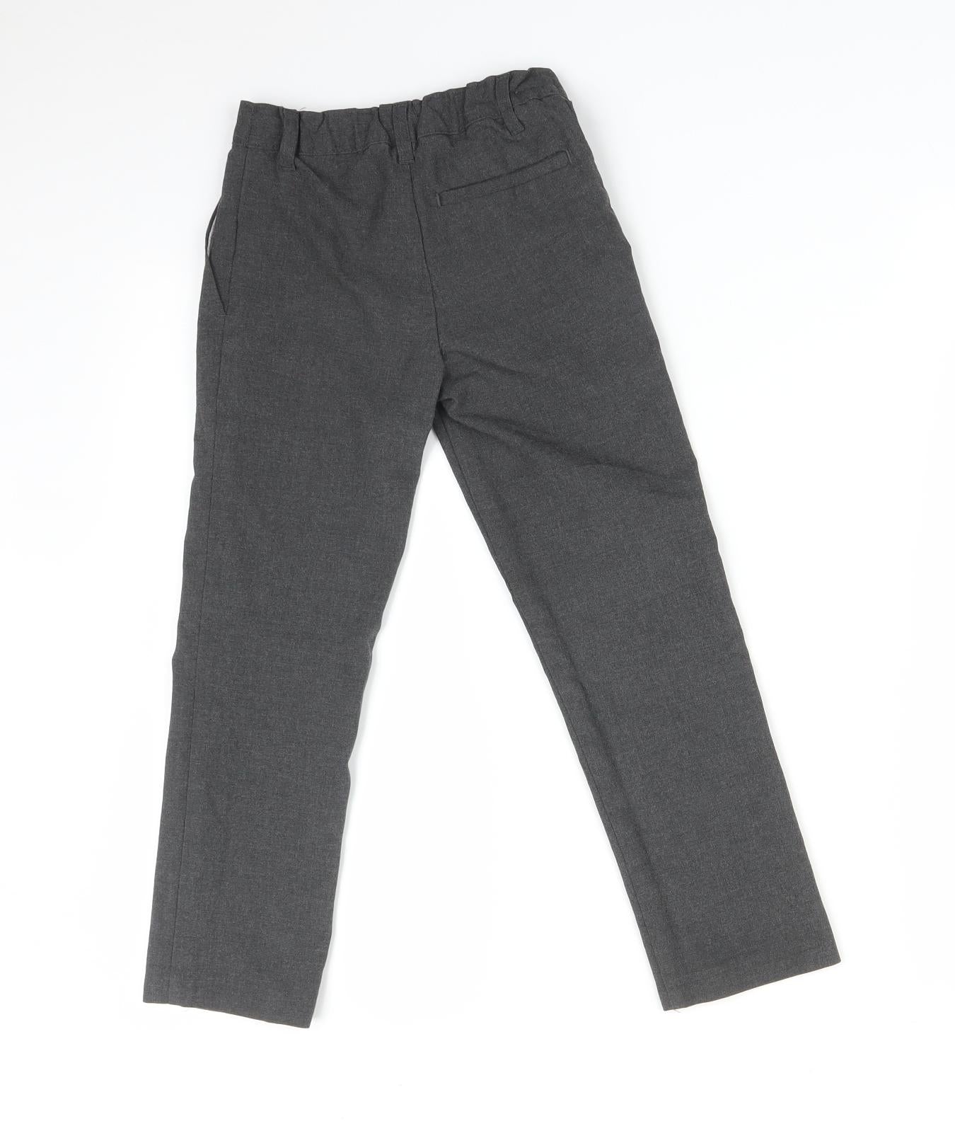 M&S Boys Grey   Dress Pants Trousers Size 6-7 Years