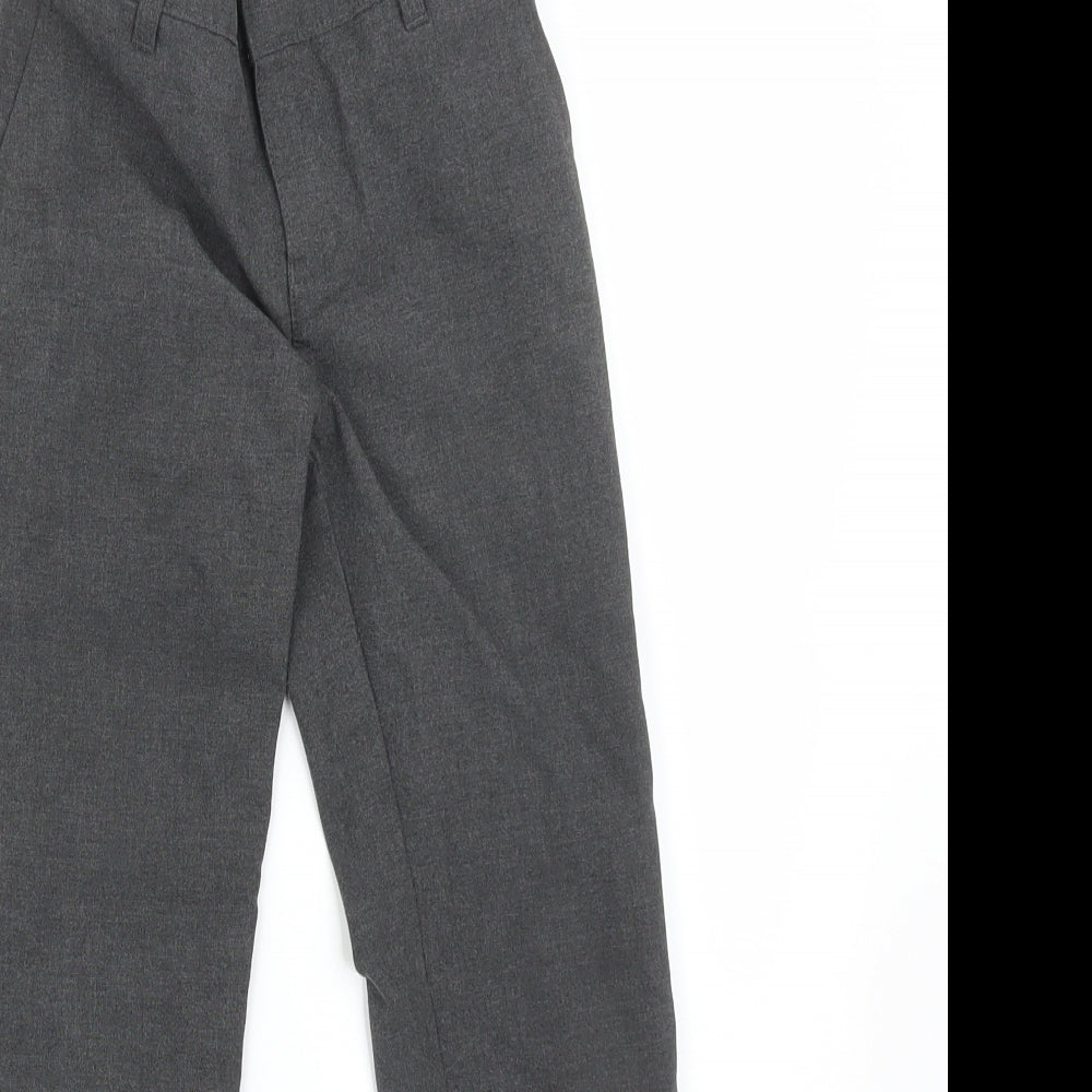 M&S Boys Grey   Dress Pants Trousers Size 6-7 Years