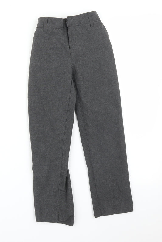 M&S Boys Grey   Dress Pants Trousers Size 6-7 Years