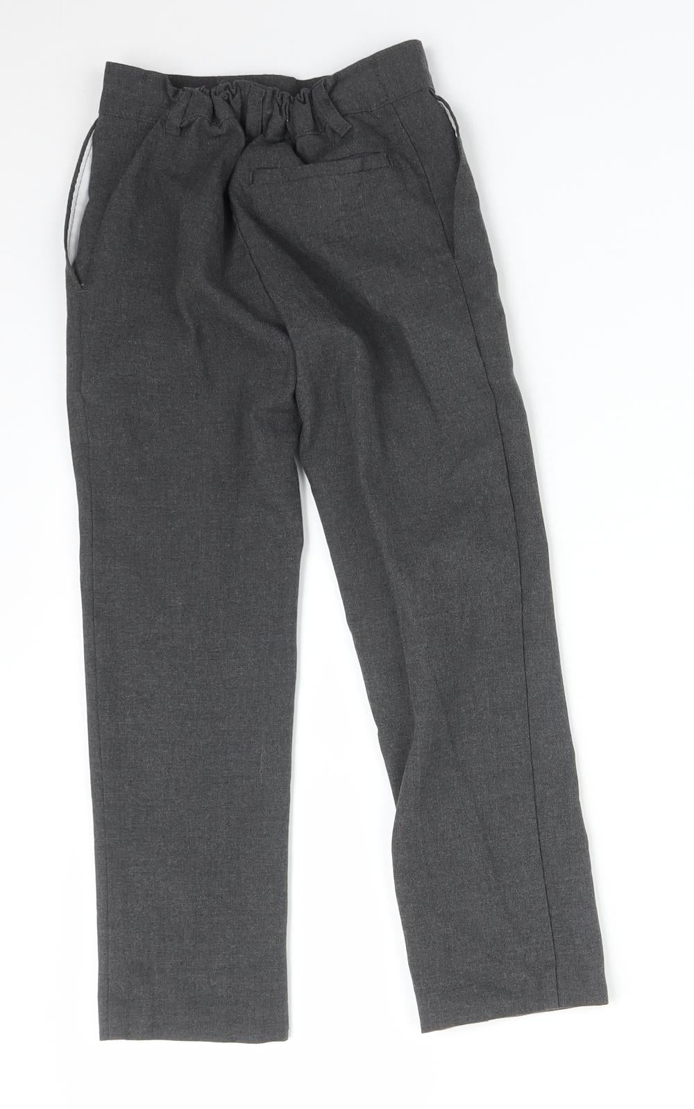 M&S Boys Grey   Dress Pants Trousers Size 6-7 Years