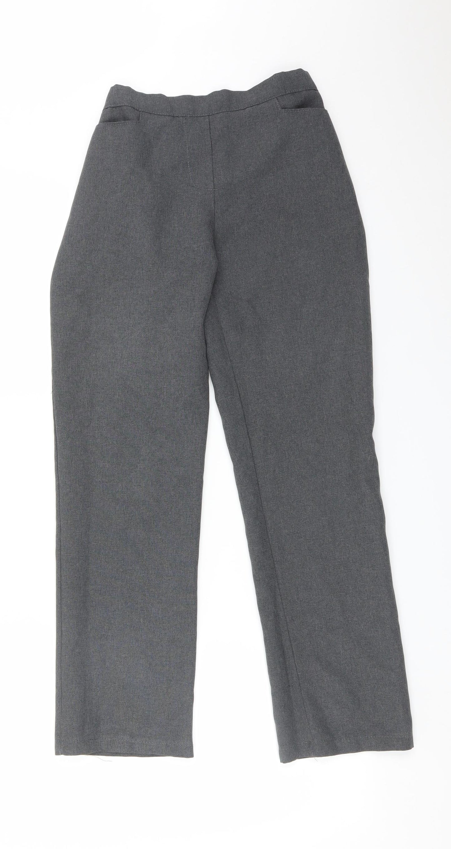 Preworn Boys Grey   Dress Pants Trousers Size 11-12 Years