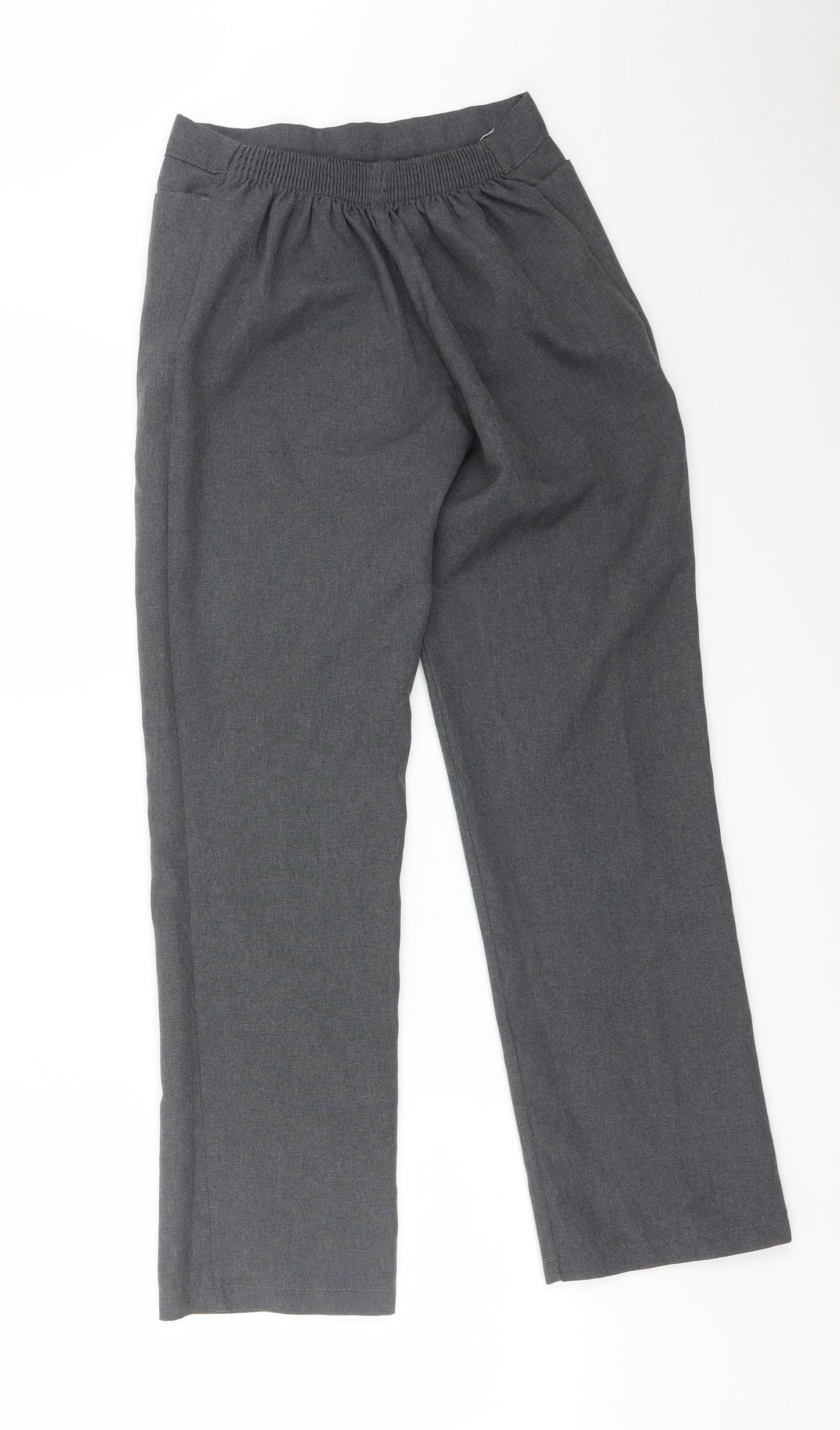 Preworn Boys Grey   Dress Pants Trousers Size 11-12 Years